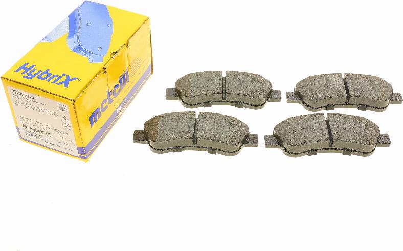 Metelli 22-0327-0 - Set placute frana,frana disc aaoparts.ro