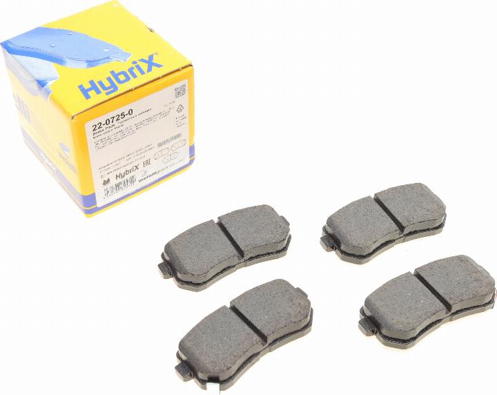 Metelli 22-0725-0 - Set placute frana,frana disc aaoparts.ro