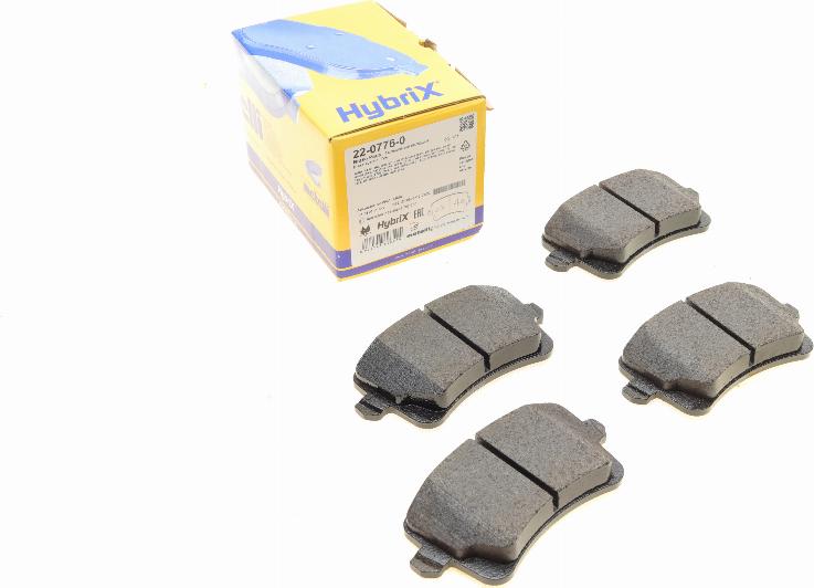 Metelli 22-0776-0 - Set placute frana,frana disc aaoparts.ro