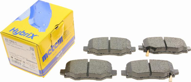 Metelli 22-1002-1 - Set placute frana,frana disc aaoparts.ro