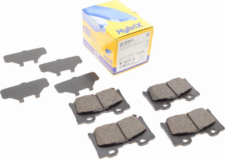 Metelli 22-1030-0 - Set placute frana,frana disc aaoparts.ro