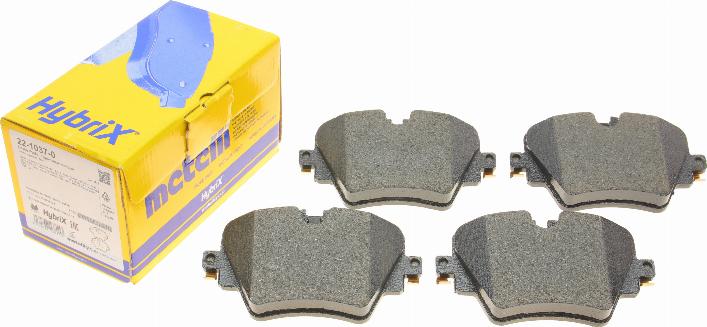 Metelli 22-1037-0 - Set placute frana,frana disc aaoparts.ro