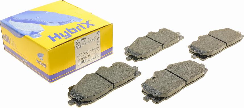 Metelli 22-1128-0 - Set placute frana,frana disc aaoparts.ro