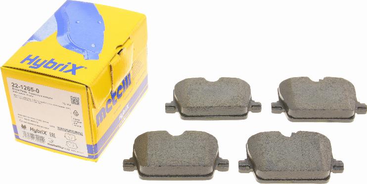 Metelli 22-1265-0 - Set placute frana,frana disc aaoparts.ro