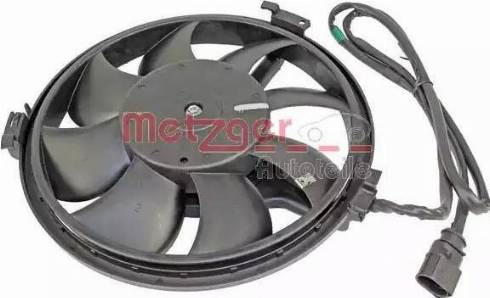Metzger 4002011 - Ventilator, radiator aaoparts.ro