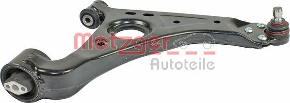 Metzger 58093502 - Brat, suspensie roata aaoparts.ro