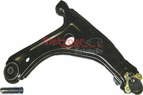 Metzger 58012912 - Brat, suspensie roata aaoparts.ro