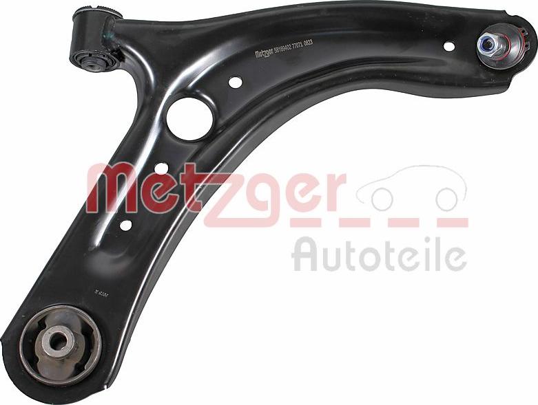 Metzger 58169402 - Brat, suspensie roata aaoparts.ro