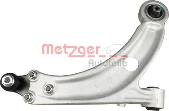 Metzger 58113301 - Brat, suspensie roata aaoparts.ro