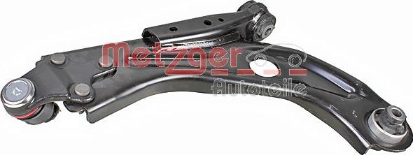 Metzger 58121102 - Brat, suspensie roata aaoparts.ro