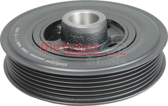 Metzger 6400083 - Fulie curea, arbore cotit aaoparts.ro
