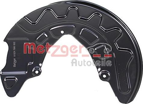 Metzger 6115274 - Protectie stropire,disc frana aaoparts.ro