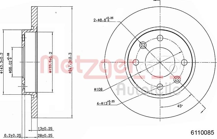 Textar 92092803 - Disc frana aaoparts.ro