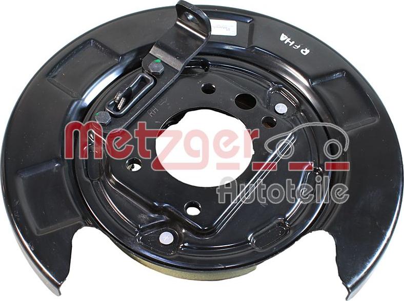 Metzger 6117080 - Placa suport frana aaoparts.ro