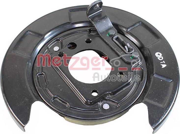 Metzger 6117079 - Placa suport frana aaoparts.ro