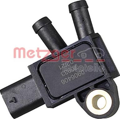 Metzger 0906406 - Senzor, presiune gaze evacuare aaoparts.ro