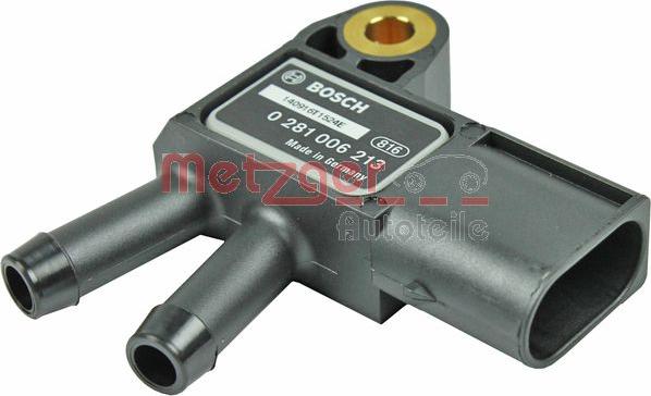 Metzger 0906190 - Senzor, presiune gaze evacuare aaoparts.ro