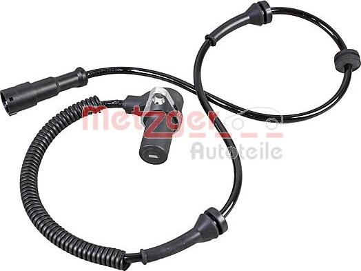 Metzger 09001421 - Senzor,turatie roata aaoparts.ro