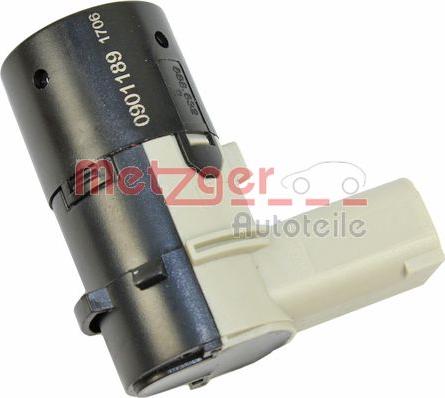 Metzger 0901189 - Sensor, ajutor parcare aaoparts.ro