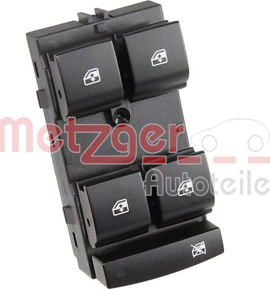 Metzger 0916974 - Comutator,macara geam aaoparts.ro