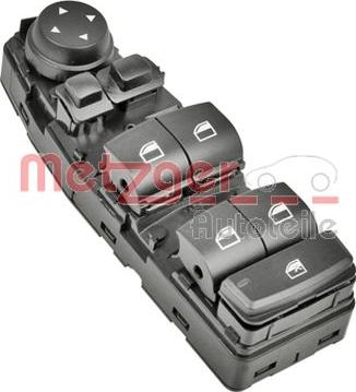 Metzger 0916449 - Comutator,macara geam aaoparts.ro