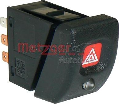Metzger 0916082 - Comutator ,lumini de avarie aaoparts.ro