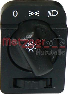 Metzger 0916075 - Comutator, far aaoparts.ro