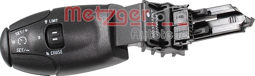 Metzger 09161069 - Intrerupator, control automat al vitezei aaoparts.ro