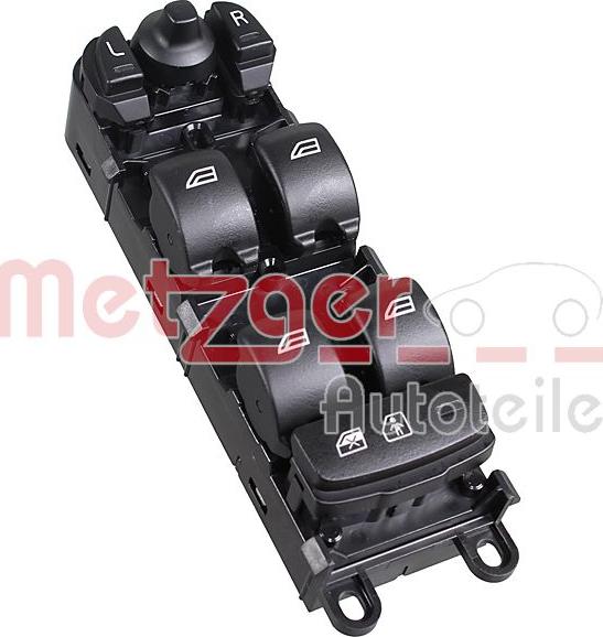 Metzger 09161206 - Comutator,macara geam aaoparts.ro