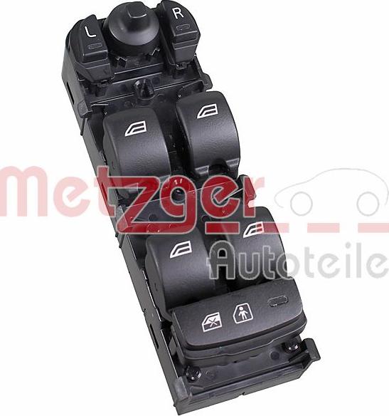 Metzger 09161207 - Comutator,macara geam aaoparts.ro