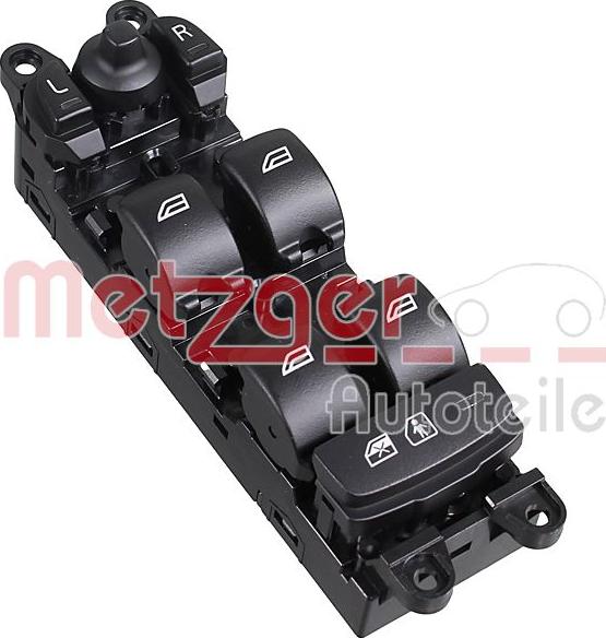 Metzger 09161212 - Comutator,macara geam aaoparts.ro