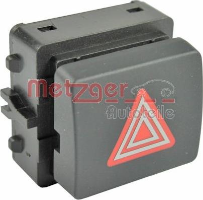 Metzger 0916317 - Comutator ,lumini de avarie aaoparts.ro