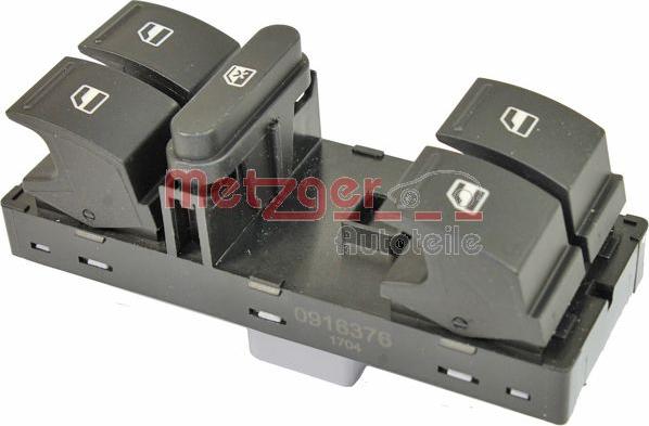 Metzger 0916376 - Comutator,macara geam aaoparts.ro