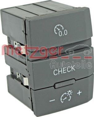 Metzger 0916280 - Reglaj, iluminare instrumente de bord aaoparts.ro