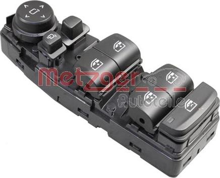 Metzger 0916710 - Comutator,macara geam aaoparts.ro