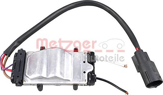 Metzger 0917451 - Unitate comanda, ventilator electric (racire motor) aaoparts.ro