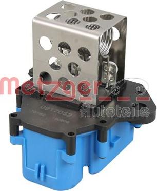 Metzger 0917052 - Unitate comanda, ventilator electric (racire motor) aaoparts.ro