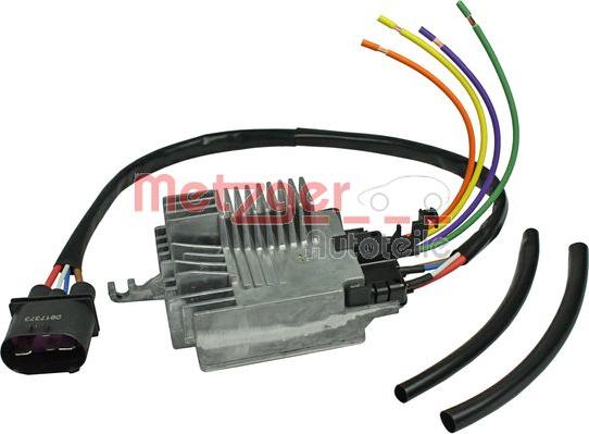 Metzger 0917173 - Unitate comanda, ventilator electric (racire motor) aaoparts.ro