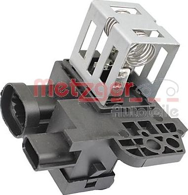 Metzger 0917365 - Rezistor, Electromotor - ventilator aaoparts.ro
