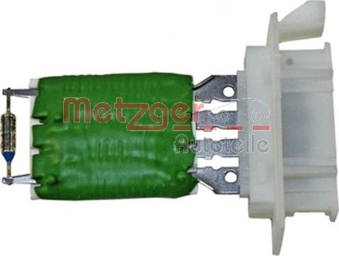 Metzger 0917320 - Rezistor, ventilator habitaclu aaoparts.ro