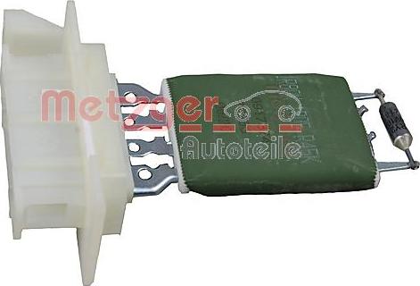 Metzger 0917374 - Rezistor, ventilator habitaclu aaoparts.ro