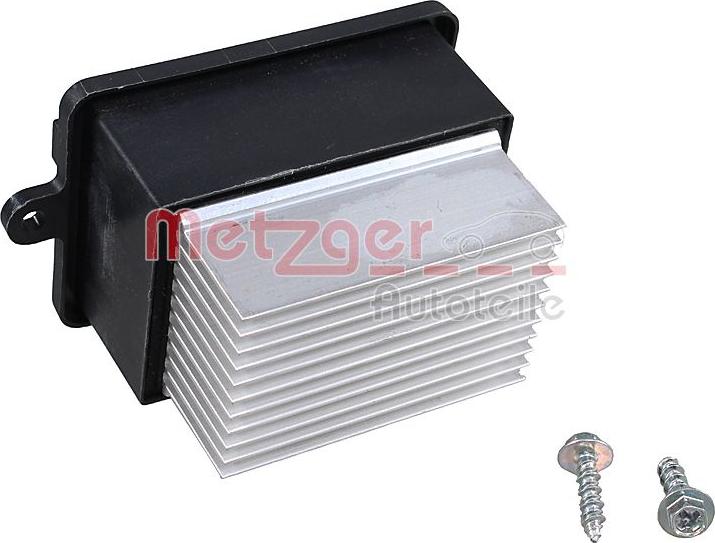 Metzger 0917745 - Rezistor, ventilator habitaclu aaoparts.ro