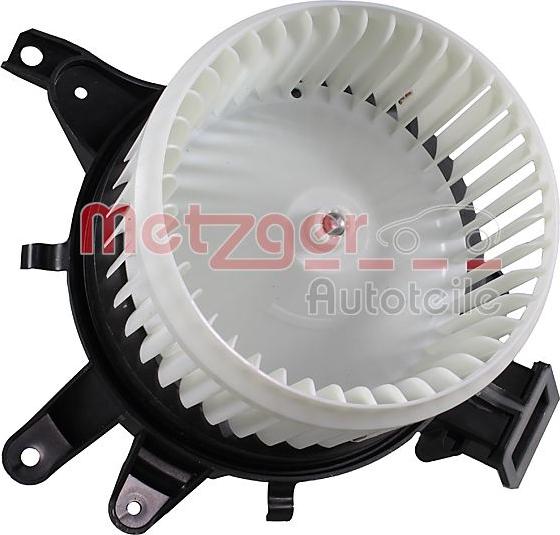Metzger 0917743 - Ventilator, habitaclu aaoparts.ro