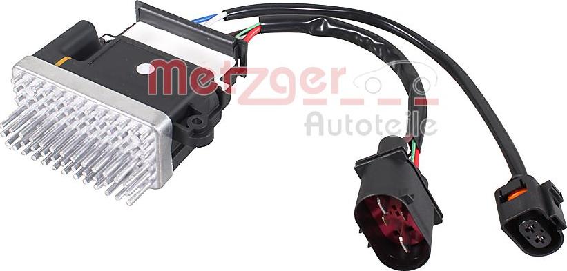 Metzger 0917758 - Unitate comanda, ventilator electric (racire motor) aaoparts.ro