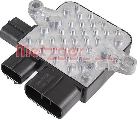 Metzger 0917766 - Unitate comanda, ventilator electric (racire motor) aaoparts.ro