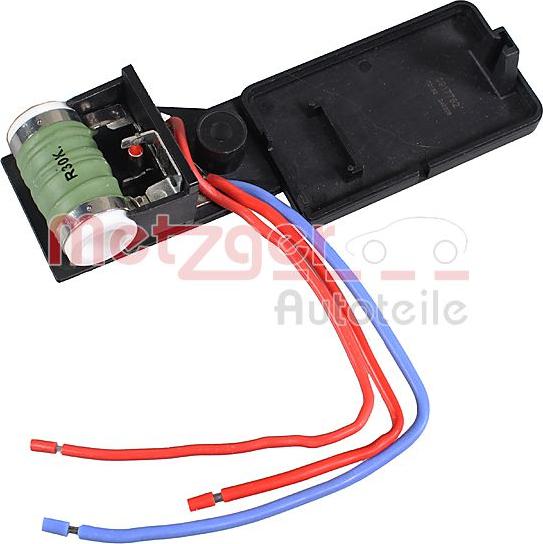 Metzger 0917762 - Unitate comanda, ventilator electric (racire motor) aaoparts.ro