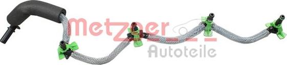 Metzger 0840113 - Furtun,supracurgere combustibil aaoparts.ro