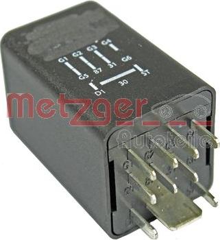 Metzger 0884016 - Releu,instalatia de comanda bujii incandescente aaoparts.ro