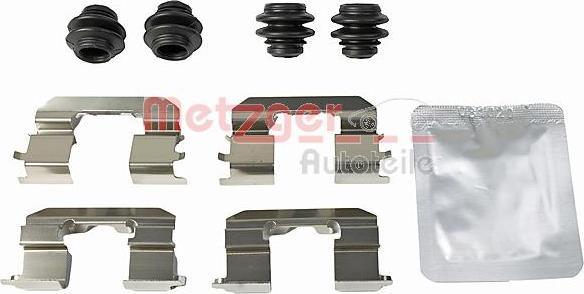 Metzger 109-0006 - Set accesorii, placute frana aaoparts.ro