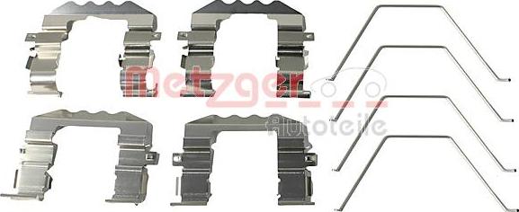 Metzger 109-0018 - Set accesorii, placute frana aaoparts.ro